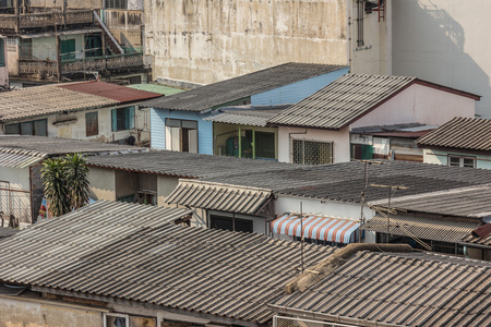 主要城市的美景是由住宅和建筑密度