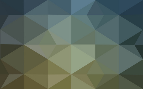 绿色的多边形设计模式，三角形和梯度的折纸样式组成的
