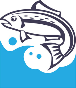 鱼类标志设计