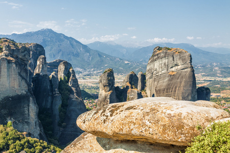 乐观的修道院复杂场景。