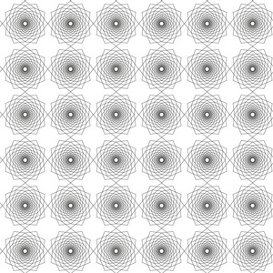 单色而优雅的无缝模式。数学抽象无缝模式