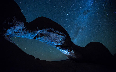 岩拱 Spitzkoppe 纳米比亚