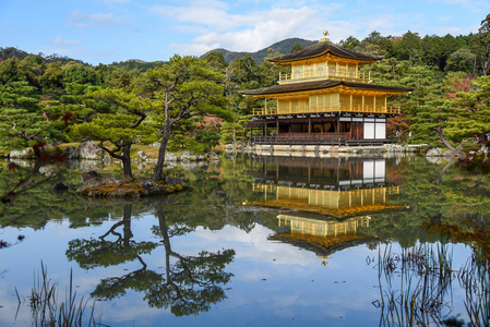 金阁寺在京都，日本