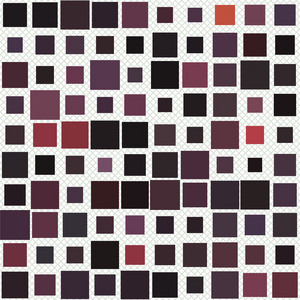 酷抽象模式在不同的颜色方块模式