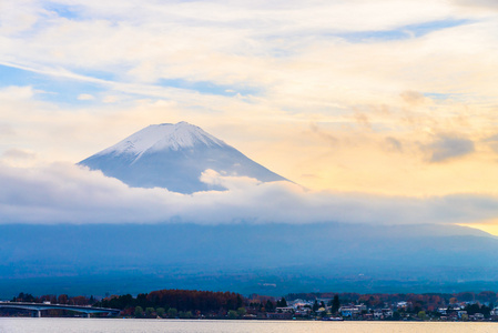 富士山的美景