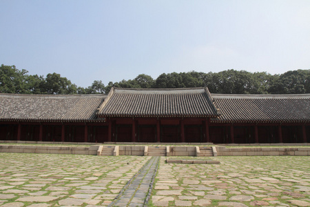 Jongmyo 在首尔韩国