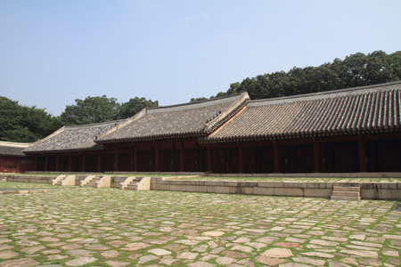 Jongmyo 在首尔韩国