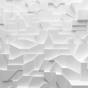 几何色块抽象的多边形，作为墙体裂缝