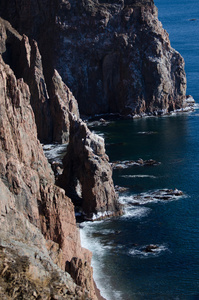 大海和岩石，海滨