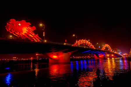 红龙大桥夜景