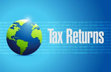 报税表国际标志概念