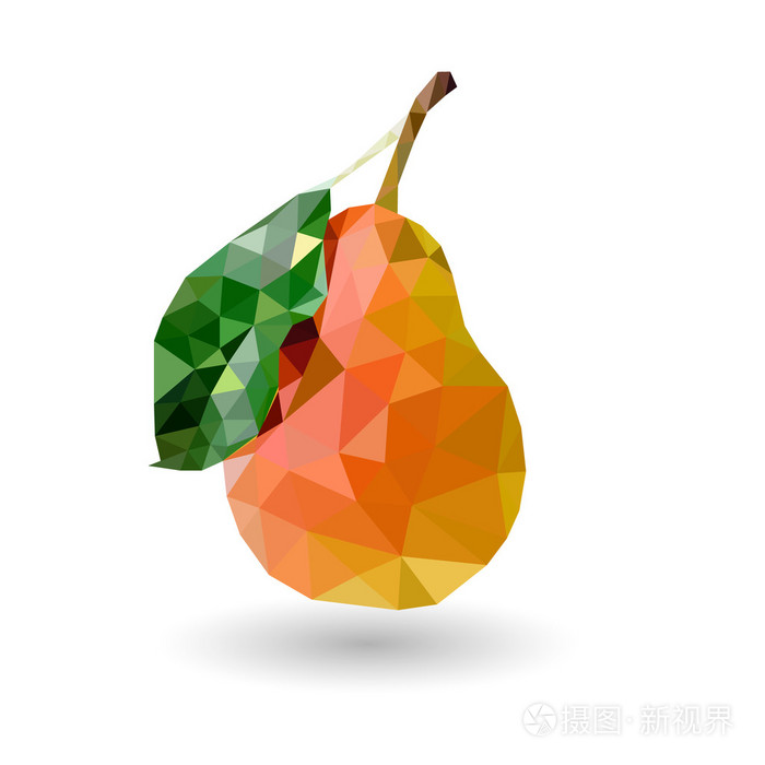 Pear 的三角形图