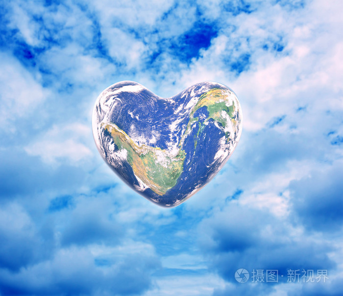 地球的心脏形状