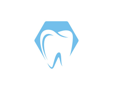 牙科标志模板健康业务