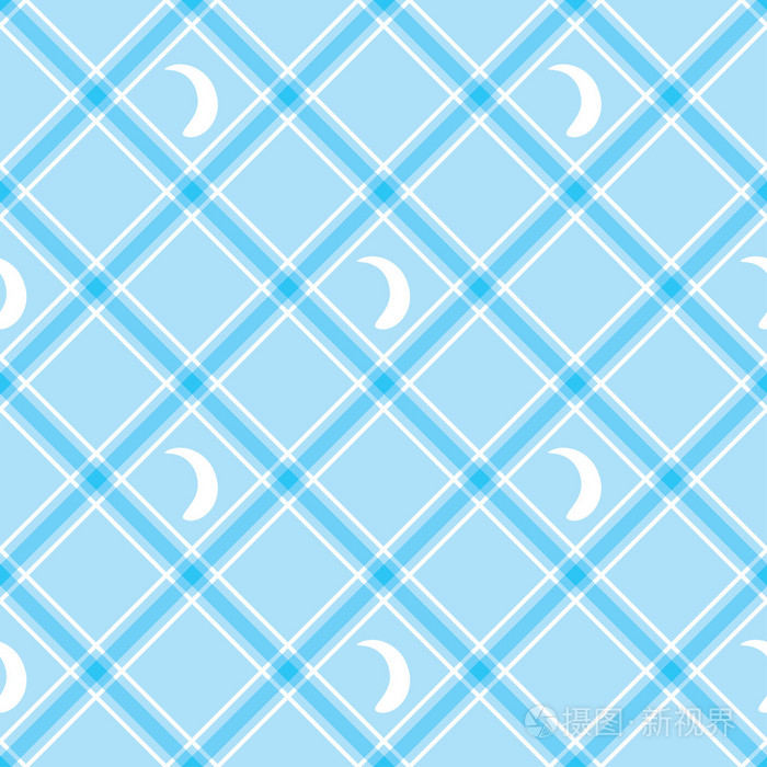 蓝色方格的背景.桌布