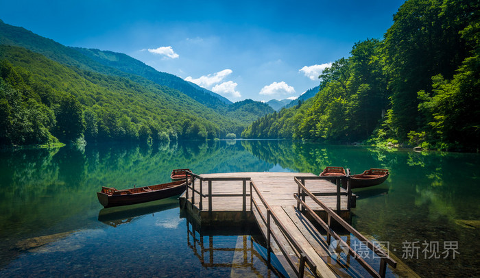 Biogradsko 湖景观黑山