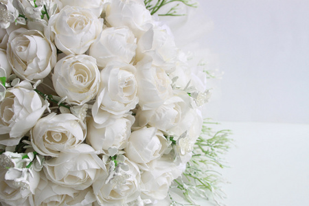 白色新娘花束