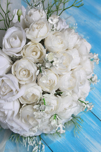 白色新娘花束