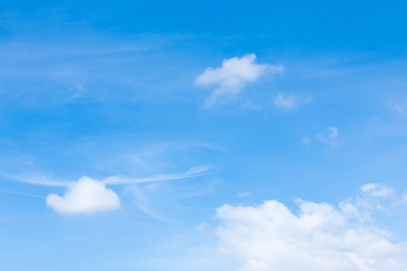 云上湛蓝的天空背景