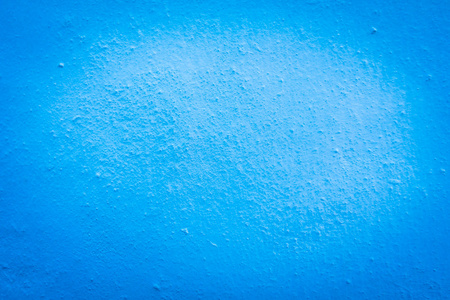 蓝色的混凝土墙的纹理