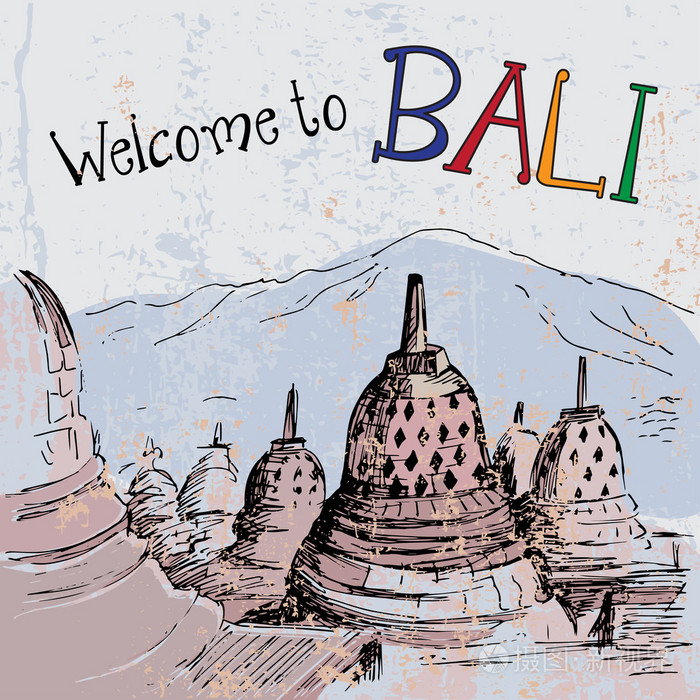 婆罗浮屠是大乘佛教寺院-印度尼西亚