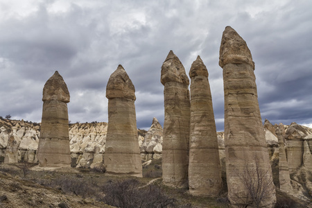 爱情谷。Capadocia。土耳其