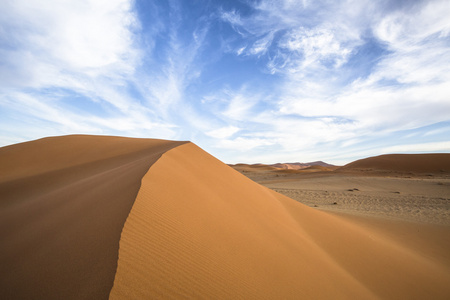 在 Sossusvlei 沙丘