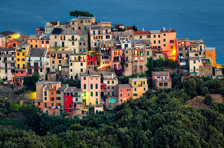 Corniglia 意大利五渔村 黄昏