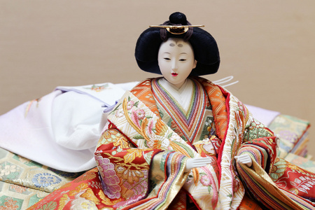 传统的日本娃娃