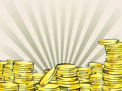 老式的射线背景照片