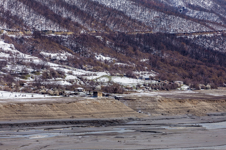 阿纳努里城堡，格鲁吉亚附近空湖