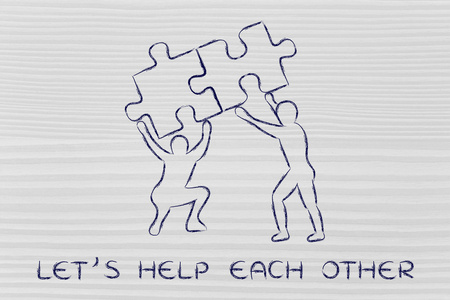 互相帮助图片大全