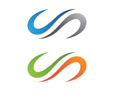 数学符号logo无限 logo 模板矢量照片