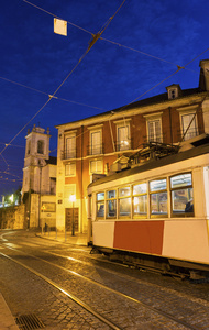 Remodelado 电车在葡萄牙的里斯本