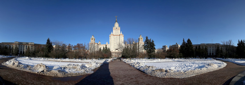 罗蒙诺索夫国立莫斯科大学 主楼 俄罗斯