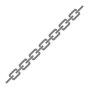 链金属矢量图标