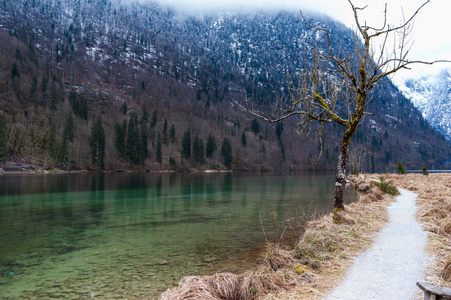 Konigsee 湖，贝德国