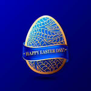蓝色的复活节彩蛋