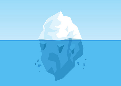 融化的冰山设计图片