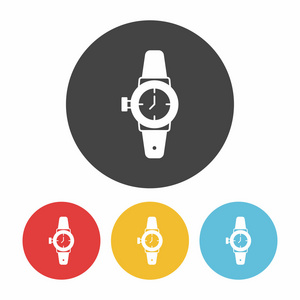 观看图标矢量图照片