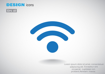 无线波 web 图标