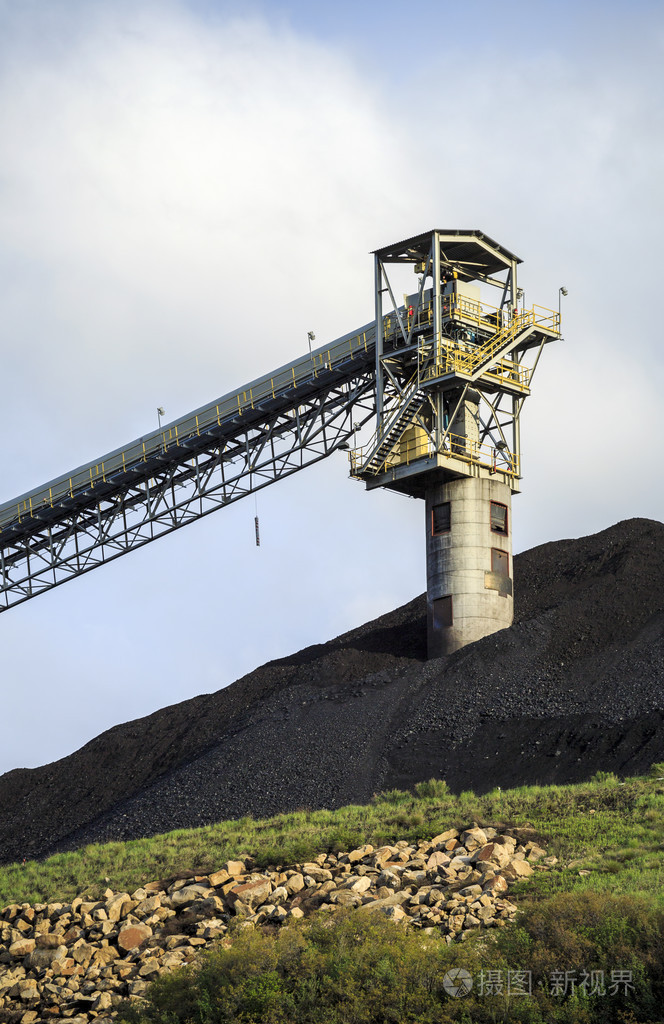 煤炭矿山基础设施在山上