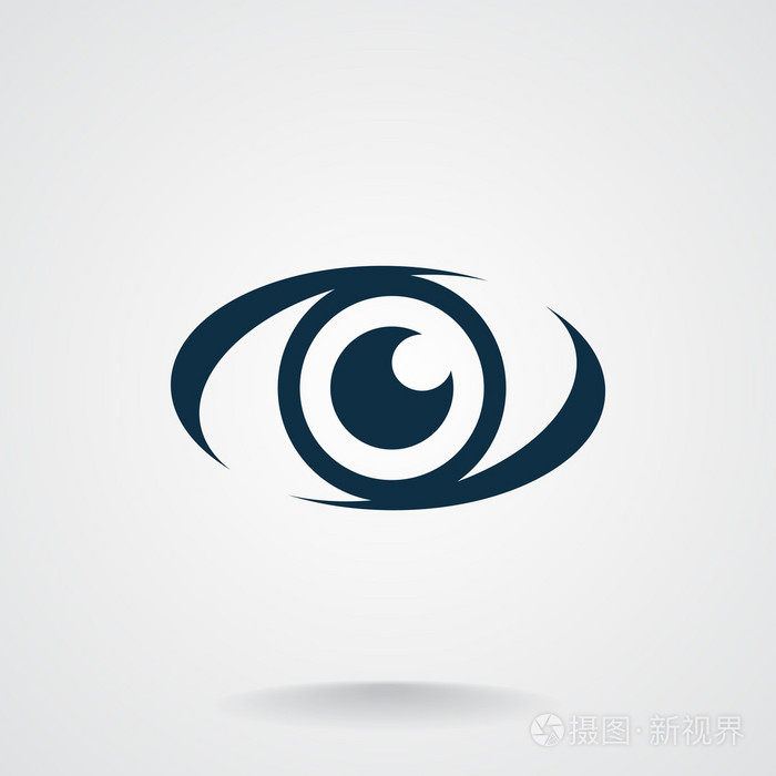 看着眼睛 web 图标