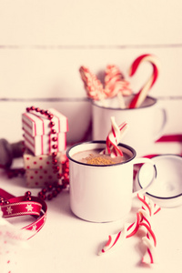 热巧克力杯圣诞装饰