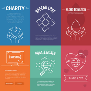 慈善卡模板图片
