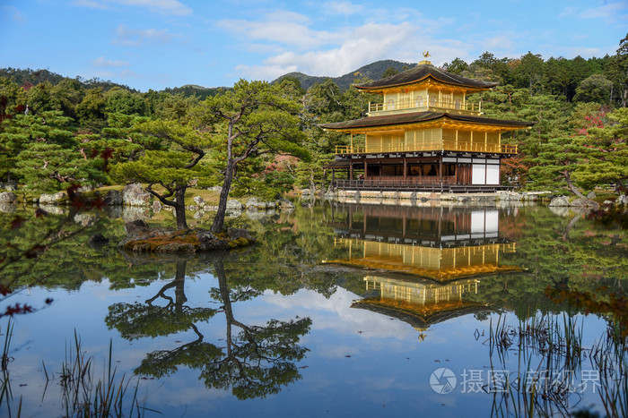 金阁寺在京都，日本