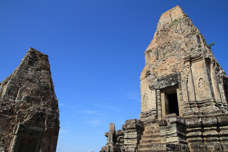 在吴哥，暹粒 Pre Rup 收获柬埔寨