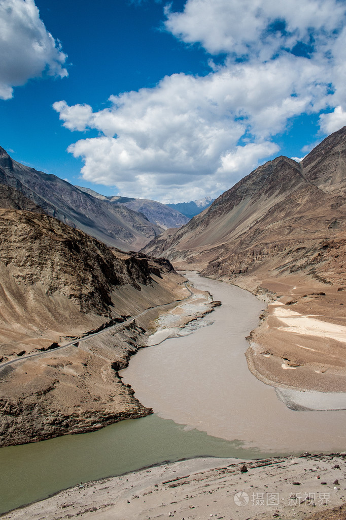 印度河在拉达克