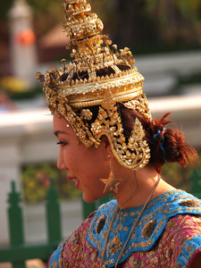 传统的泰国女人