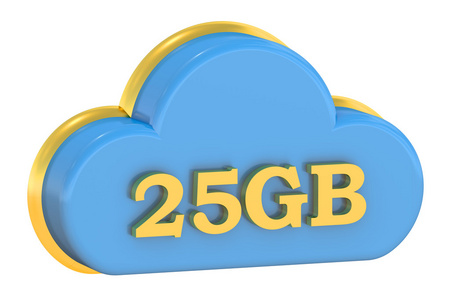 云计算存储 25 Gb 概念